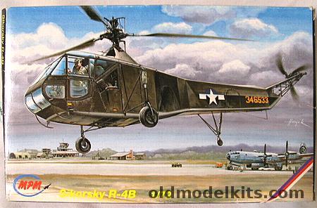 MPM 1/72 Sikorsky R-4B  or HNS-1 - USAAF or Coast Guard, 72045 plastic model kit